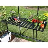 Vitavia Opvouwbare Tafel Aluminium Zwart 120x56x81cm