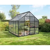 Vitavia Tuinkas Meridian 1 8300 - Polycarbonaat 4mm - Zwart - 257x321x232cm