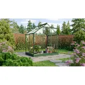 Pergart Kweekkas Triton 2500 - Veiligheidsglas 3mm - Smaragd - 198x131x207cm