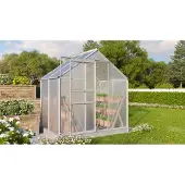 Vitavia Tuinkas Kit Comet 2500 - Polycarbonaat - 4mm - 2,56m² - 131x195x197cm - Aluminium