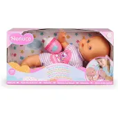 Famosa With Rattle Bottle Baby Doll Roze Kinderen
