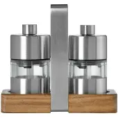 AdHoc Peper- en Zoutmolen Menage Minimill Zilver