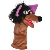 Living puppets Living Puppet handpop sok Dieter wolf 37cm