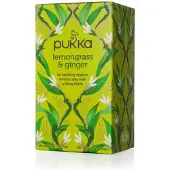 Pukka 3x Biologische Thee Lemongrass Ginger 20 Stuks