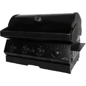 Patton Opus Inbouw Gasbarbecue 3 + 1 - zwart