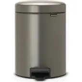 Brabantia NewIcon Pedaalemmer 5 Liter Platinum