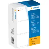 Herma Adresetiketten voor schrijfmachines, doorlopend, leporello-gevouwen, 95 x 48 mm,