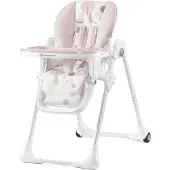 Kinderkraft Kinderstoel YUMMY Roze - 85 x 55 x 105 cm