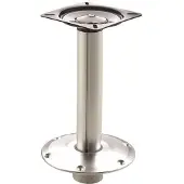 VETUS Foot Seat Fixed Height Detachable 33 Cm Zilver