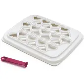 Tupperware Hapjesrooster Hartjes - Bakvorm Raviolimaker Ravioli Rooster