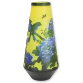 Baakman Vaas - Cameo glas - Kersenbloesem - 44 cm hoog