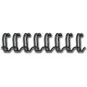 Fellowes draadruggen, doos van 100 stuks, 10 mm, zwart
