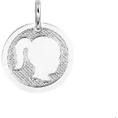 Trendjuwelier huiscollectie Bedel Meisje Poli/mat Zilver