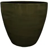 Ter Steege Bloempot Metaal Groen-Mos Groen D 25 cm H 23 cm