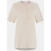 Yumeko Pyjama T-shirt Jersey Katoen L Wit - Eco, Bio & Fairtrade