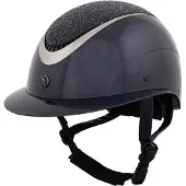 Br Rijhelm Theta Plus Glamourous Glossy Navy/Gunmetal - M