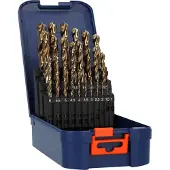 Rotec Spiraalborenset | 116 | DIN 338 | TOP-X | 25-dlg | ø1-13 ABS - 900.0065
