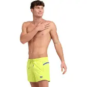 Arena M Pro-File Beach X-Short Softgreen-Neonblue