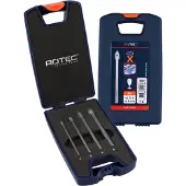 Rotec Glasboren set | 229 | 4-delig | ø4-8 - 900.1009