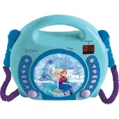 Disney Frozen Frozen Draagbare CD-speler met 2 Meezingmicrofoons