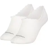 Calvin Klein Enkelsokken CK WOMEN FOOTIE HIGH CUT 2P DIAMOND (2 paar)