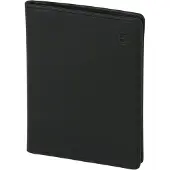 Esquire Logo ID-Kaarthouders leer 9 cm schwarz