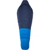 Marmot - Helium - Donzen slaapzak Long, blauw/ dark azure