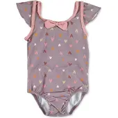 Sterntaler - Kid's Badeanzug Herz - Badpak 74/80, roze