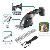 GRUPA TOPEX Energy+ Serie - 3-in-1 Grastrimmer - 18V - Zonder Accu
