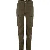 Fjällräven - Women's Stina Trousers - Trekkingbroek 46 - Long, bruin