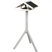 Trixie Staand Voederhuis Grijs/Wit