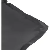 vidaXL Stoelkussens 6 st hoge rug 120x50x7 cm stof gemêleerd antraciet