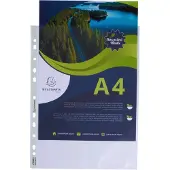 Exacompta Forever Showtassen Recycled Frosted Transparant 60 micron 11 Gaten 5320E 100 Stuks