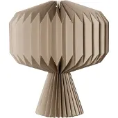 Star Trading Tafellamp "Honeycomb" van FSC-papier, beige, opvouwbaar, voor E14-fitting, 33 cm