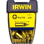 Irwin Schroefbit Titanium PZ2 - 25 mm - 10 Stuks