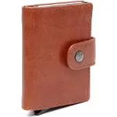 The Chesterfield Brand Barrea Cardholder cognac