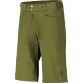 SCOTT - Shorts Trail Flow with Pad - Fietsbroek S, olijfgroen