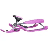 Stiga Snowracer Curve Sneeuwracer Grijs, Roze Kunststof, Staal