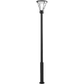 LUCANDE Buitenverlichting , Elario, Zwart, Aluminium, Modern