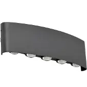 LINDBY Buitenverlichting , Ithan, Zwart, Terras, Aluminium, Modern
