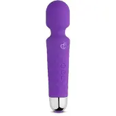 EasyToys - mini wand vibrator - oplaadbaar - paars
