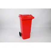 Engels 2 Wielcontainer 80l Rood