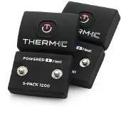 Therm-ic - Verwarmde sokken - Set Heat Fusion Uni + S-1200B voor Unisex - Maat 39-41 - Zwart