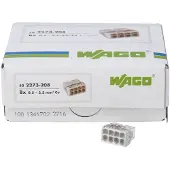 Wago Lasklem 8-voudig 0,5 - 2,5 Mm² Grijs 50 Stuks