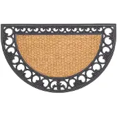 Kölle Gazelle Deurmat Halfrond - Kokos Rubber - Natuurlijk - 45x75cm