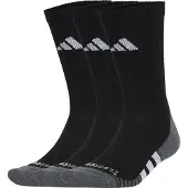 Adidas Sportsokken 'Performance CLIMACOOL Cushioned Crew 3 Pairs' grijs / zwart