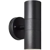 Brilliant Wandlamp Jandy Zwart 2xgu10