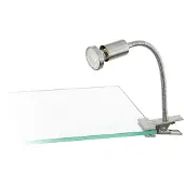 Eglo Klemspot Litos Mat Nikkel Gu10 3,3w