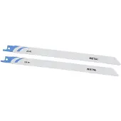 Stanley Reciprozaagblad Metaal Sta22142-xj - 228mm - 1.8tpi - Bi-metaal - 2 Stuks