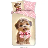 Muller Textil Kinder Dekbedovertrek Microvezel Bobi - multi 140x200/220cm